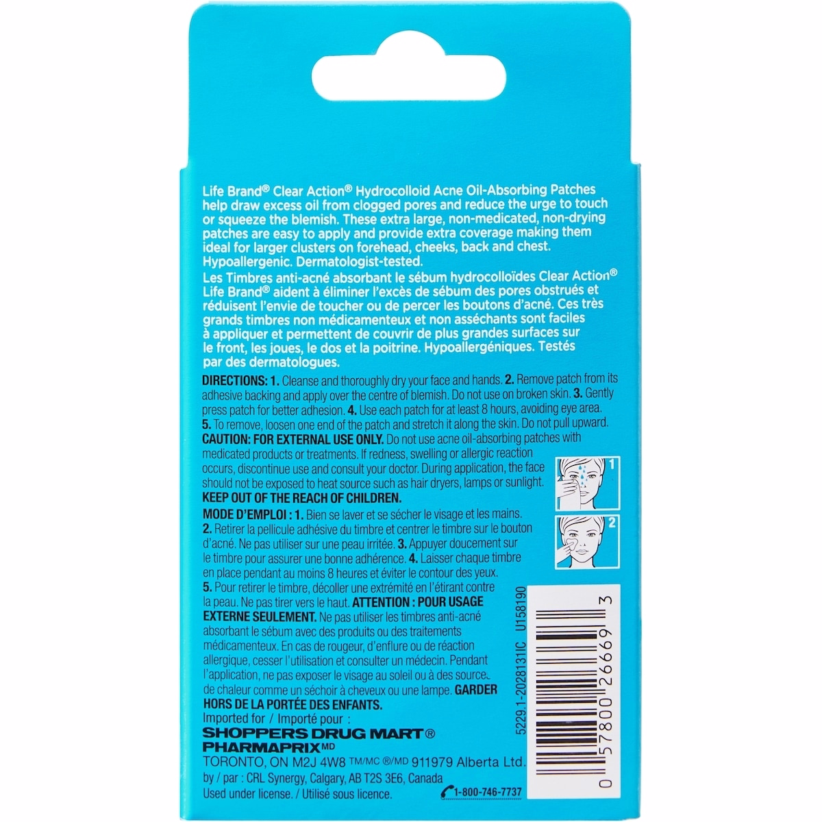 LB Acne Oil-Absorbing Patches