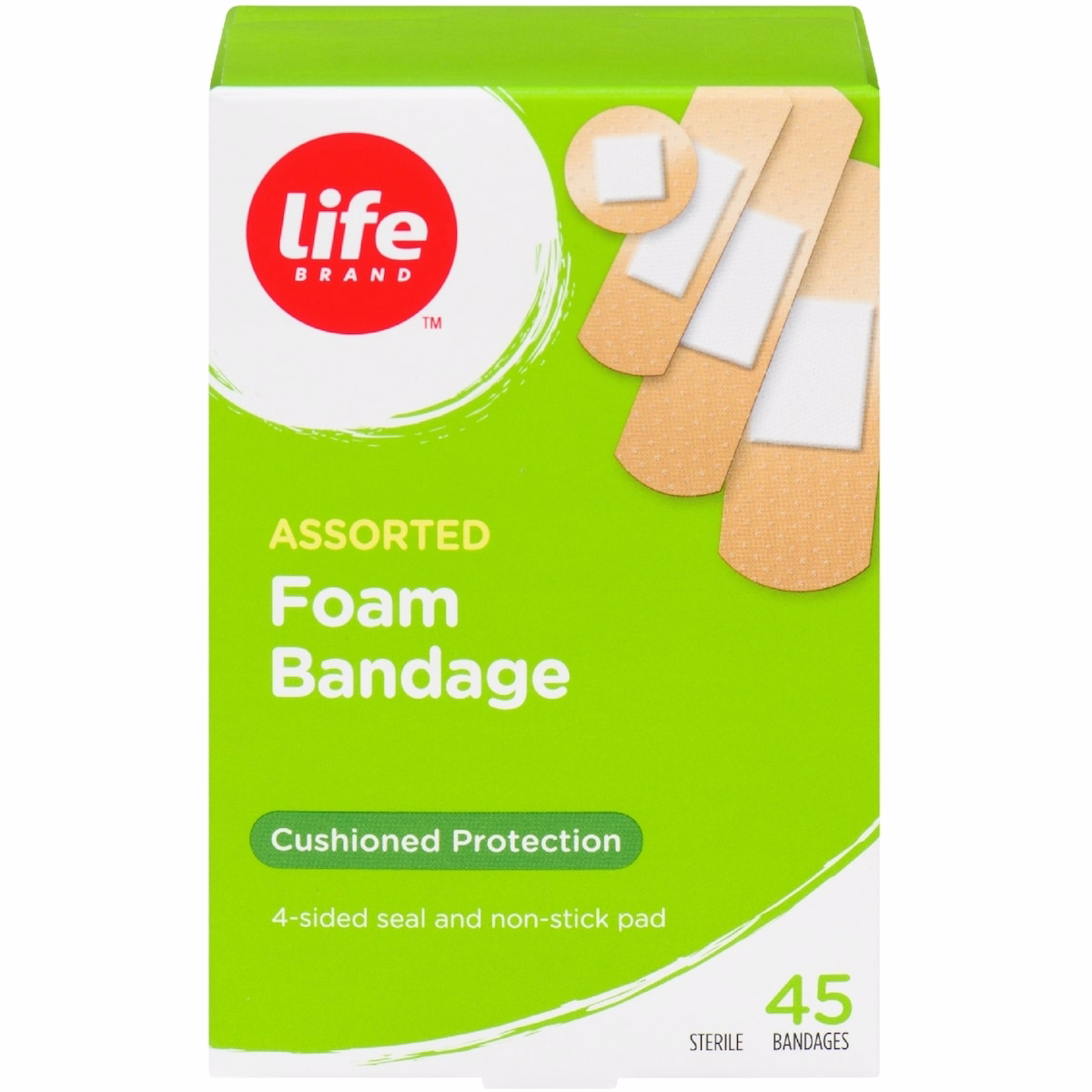 Lb Foam Assorted Bandages