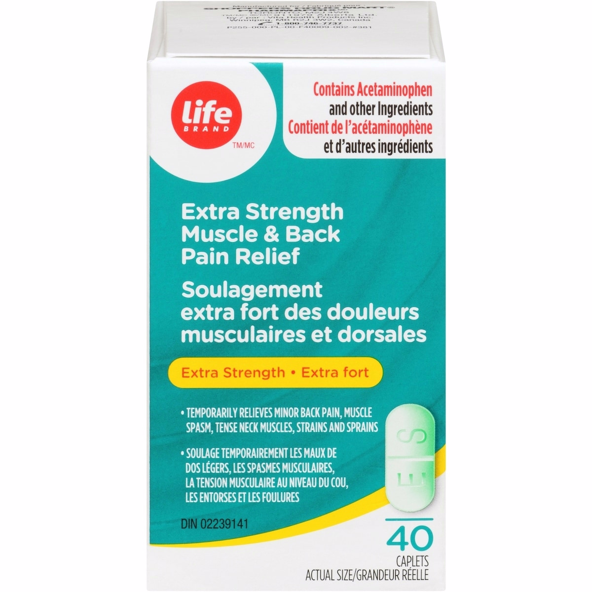 LB Muscle and Back Relief XSTR