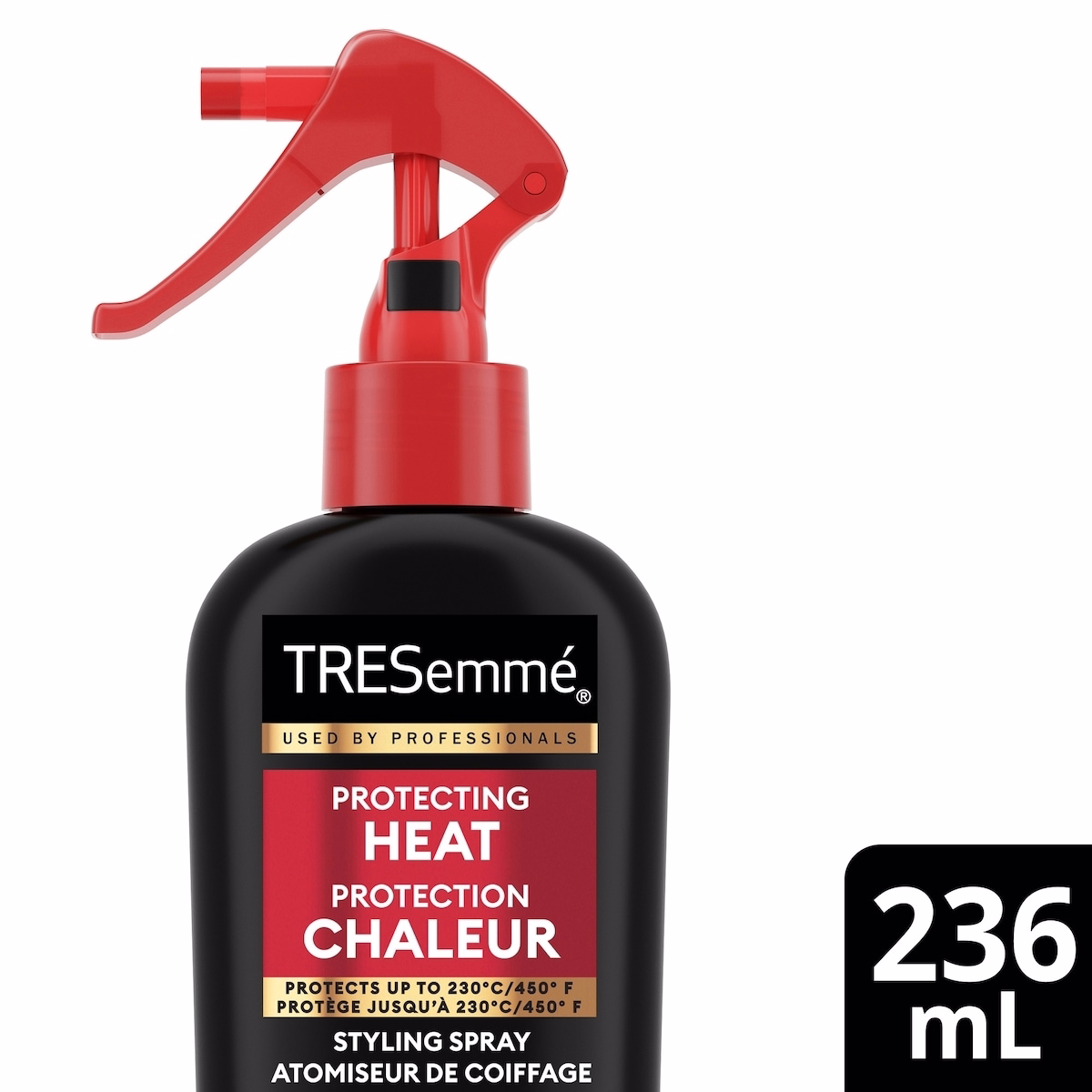 Leave-in Heat Protection Spray for silky, smooth hair Protecting Heat + anti-frizz and breakage protection
