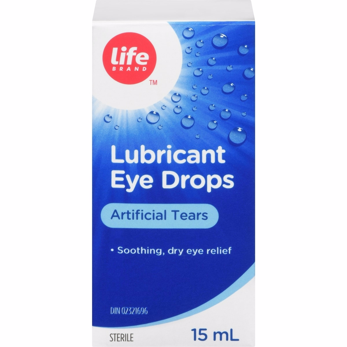 Life Brand Lubricant Eye Drops Artificial Tears
