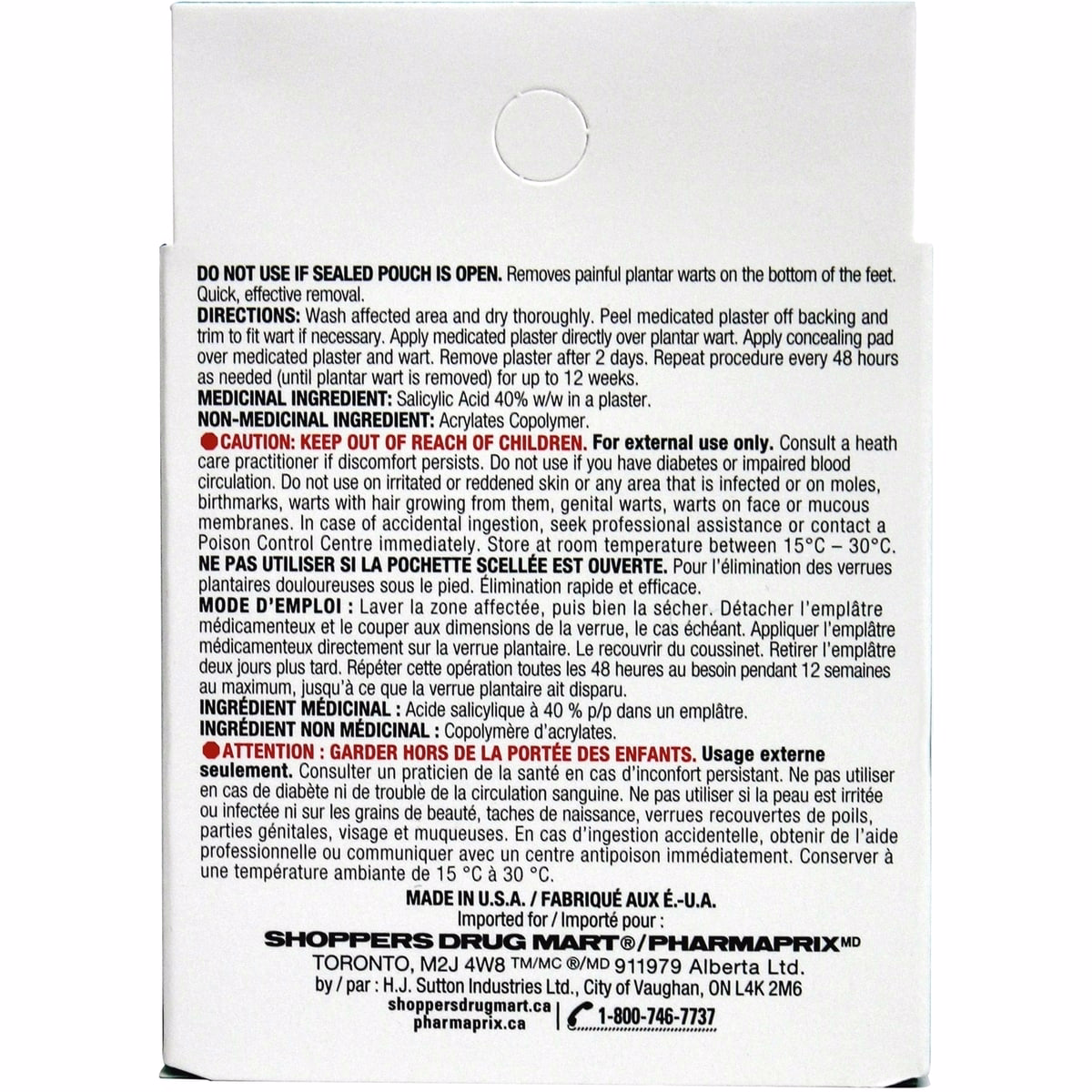 Life Brand Medicated Plantar Wart Removers  Salicylic Acid 40% w/w