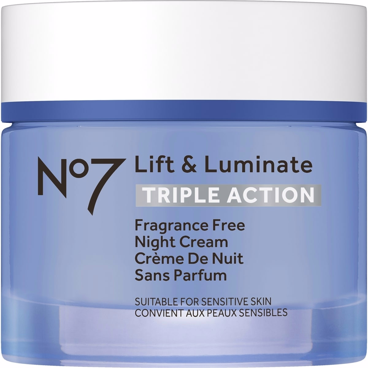 Lift & Luminate Triple Action Fragrance Free Night Cream