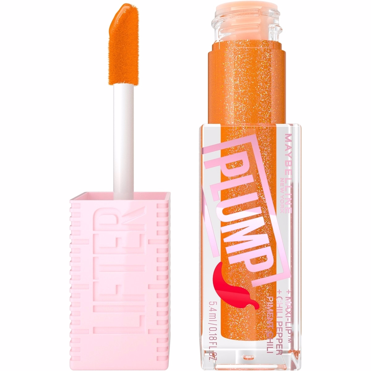 Lifter Plump Lip Gloss, Plumping, Sheer Finish, Intense heated sensation