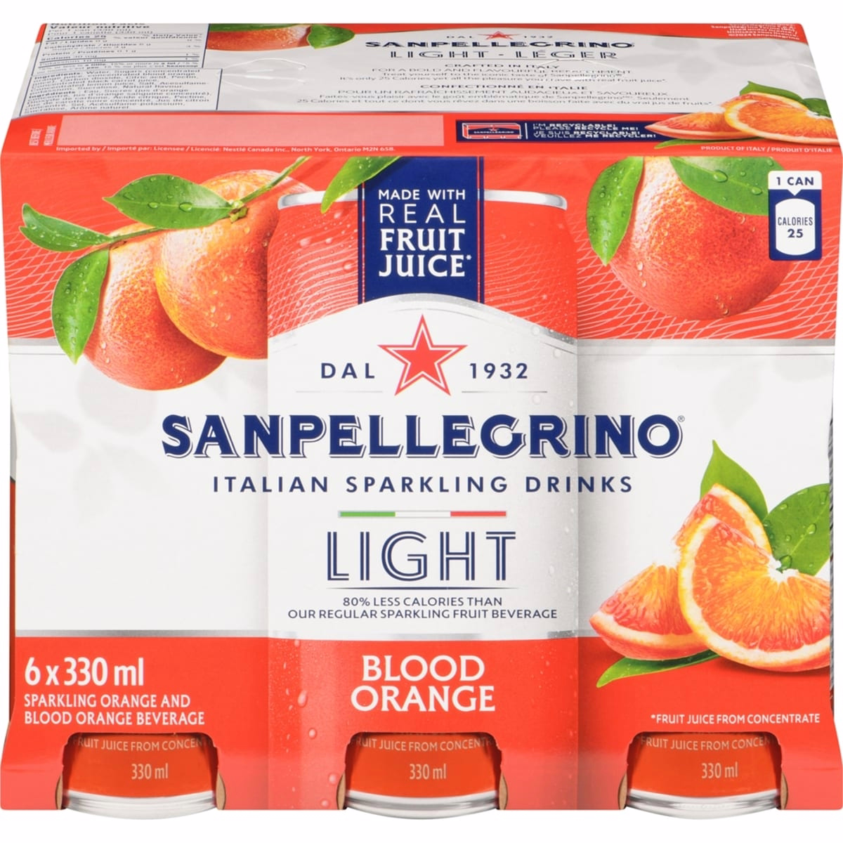 ライト・ブラッドオレンジ、スパークリングフルーツ飲料