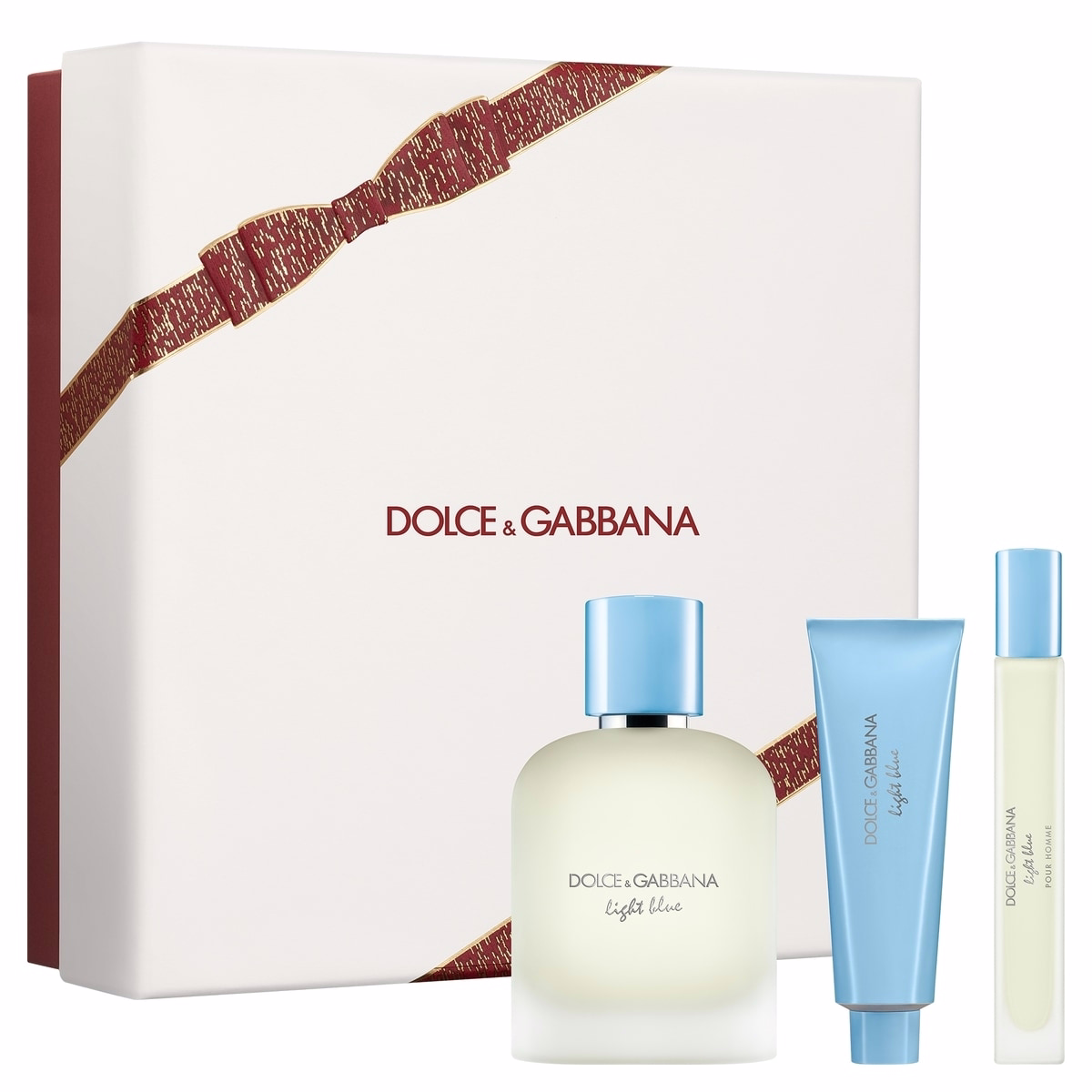 Light Blue Pour Homme Eau De Toilette Trio Gift Set