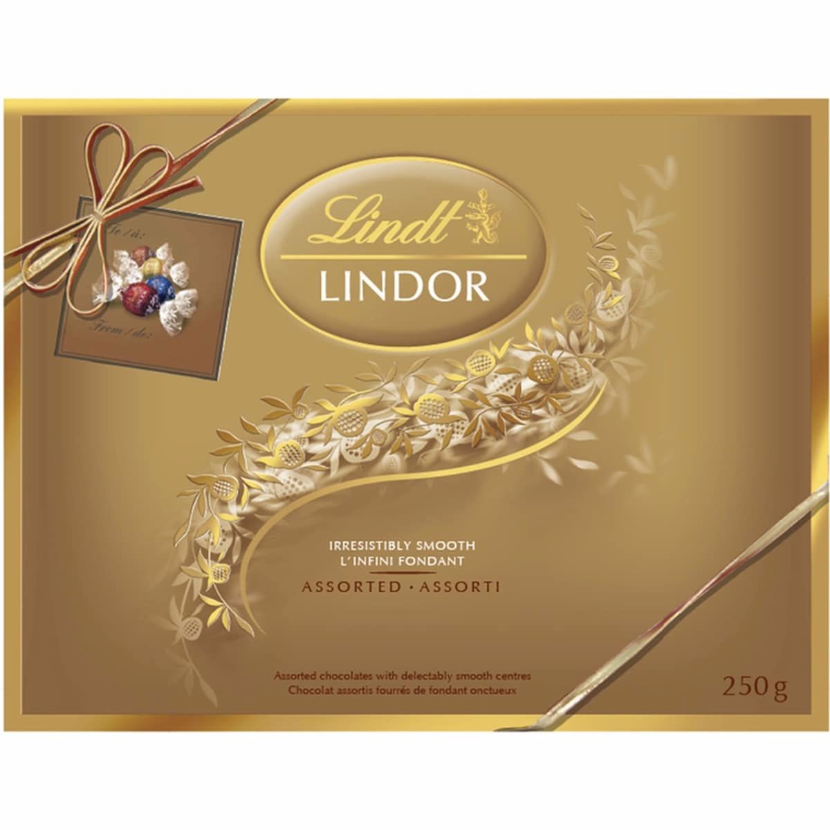Lindt LINDOR Prestige Assorted Chocolate Truffles Box 250g
