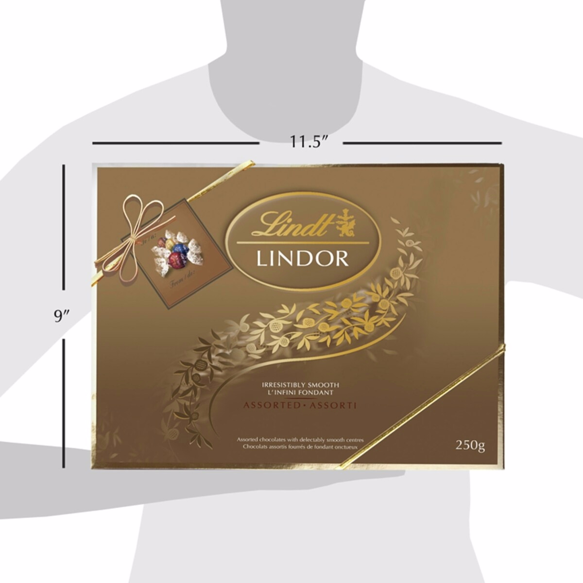 Lindt LINDOR Prestige Assorted Chocolate Truffles Box 250g Lindt LINDOR Prestige Assorted Chocolate Truffles Box 250g