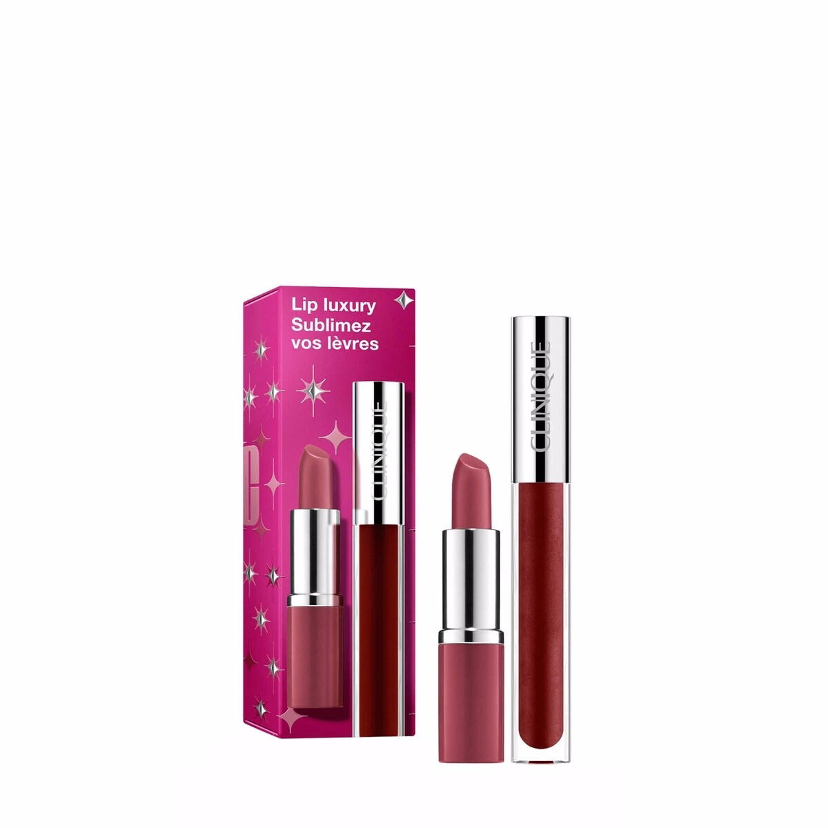 Lip Luxury: Lipstick & Lip Gloss Set