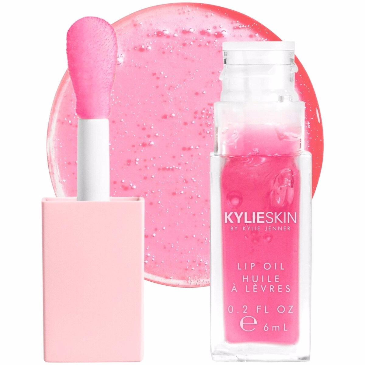 Lip Oil with Coconut Oil, hydrates, smoothes lips, natural plump effect