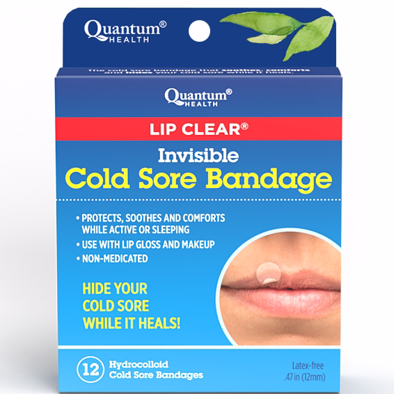 Lipclear Invisible Cold Sore Bandage 12.0 Ea