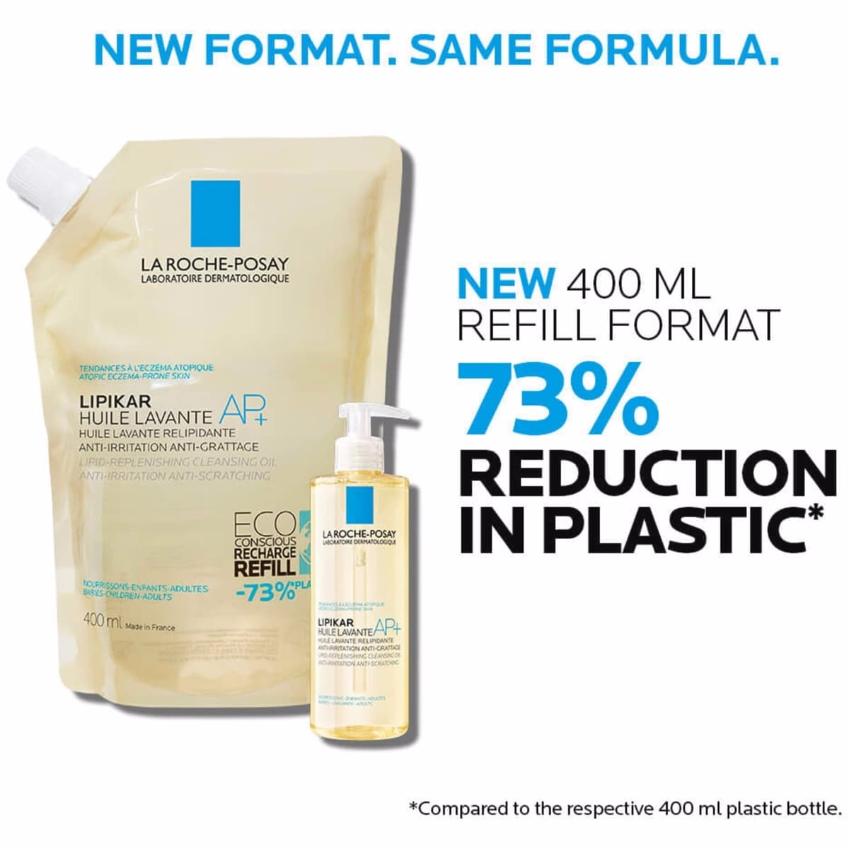 Lipikar Oil AP+ Refill Cleansing Body Oil