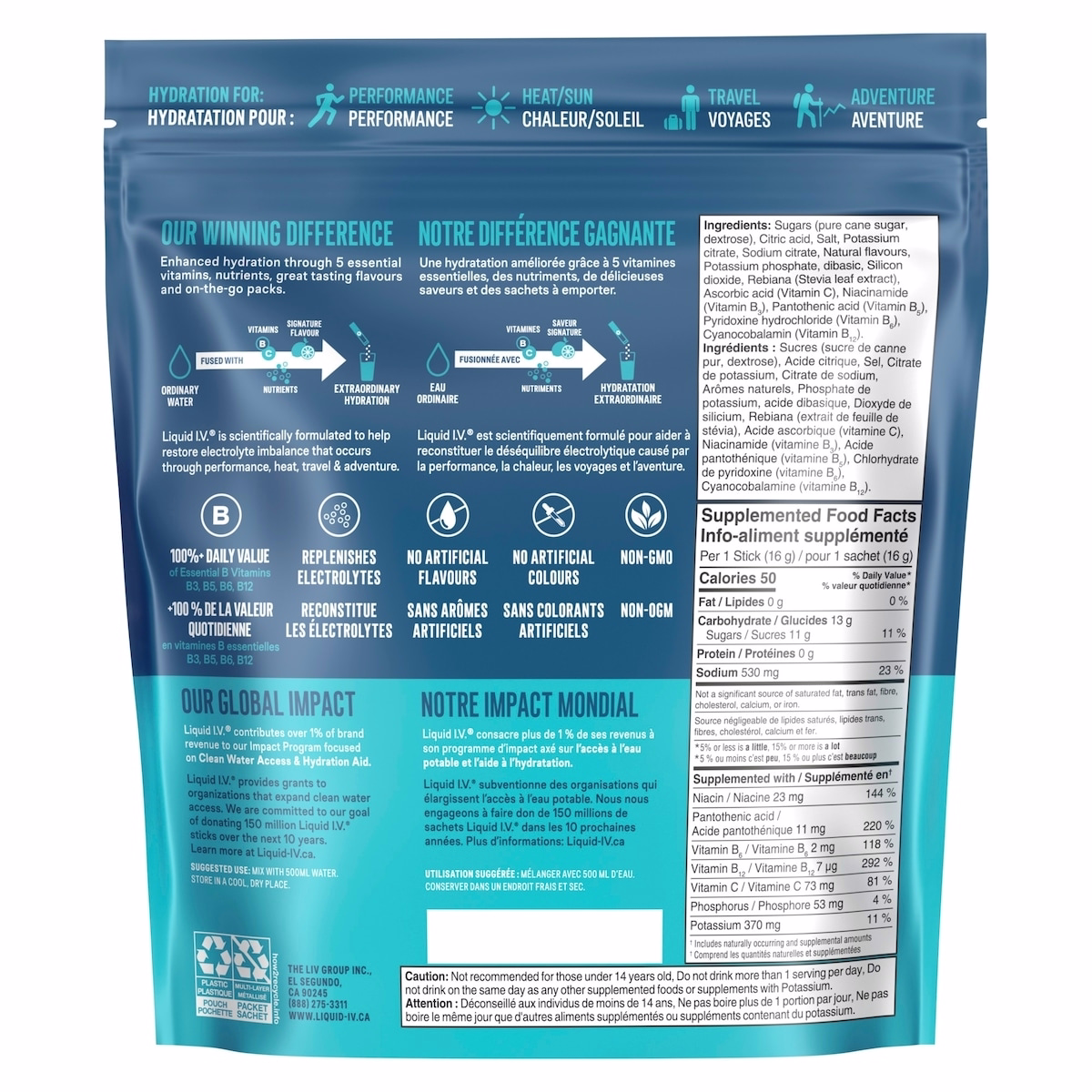 Liquid IV Electrolyte Drink Mix Strawberry 16 CT Liquid IV Electrolyte Drink Mix Strawberry 16 CT
