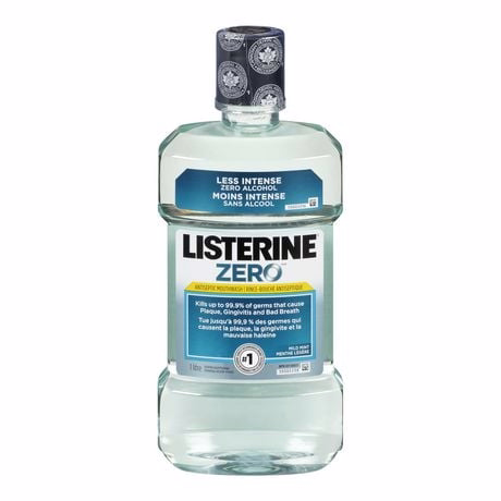 Listerine Zero Antiseptic Mouthwash In Mild Mint