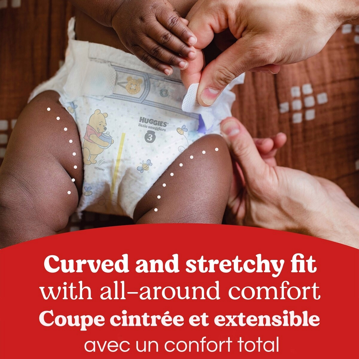 Huggies Little Snugglers 嬰兒紙尿布 尺碼4(22-37磅),66片裝 Huggies Little Snugglers 嬰兒紙尿布 尺碼4(22-37磅),66片裝