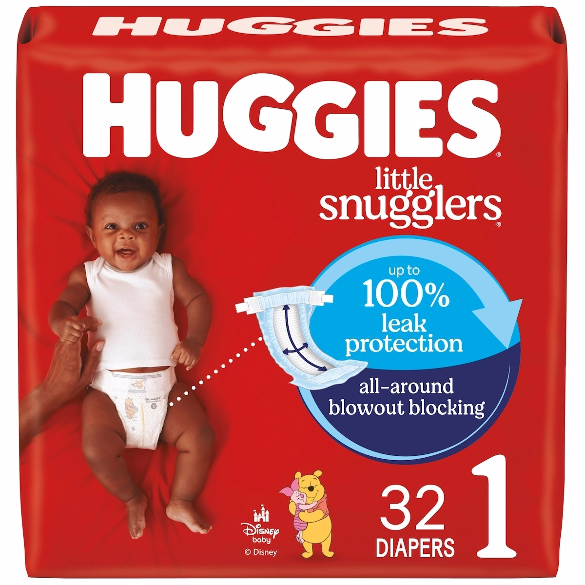 Little Snugglers 尿布，尺寸1