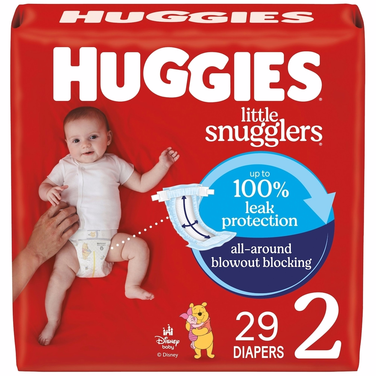 Little Snugglers Diapers, Size 2