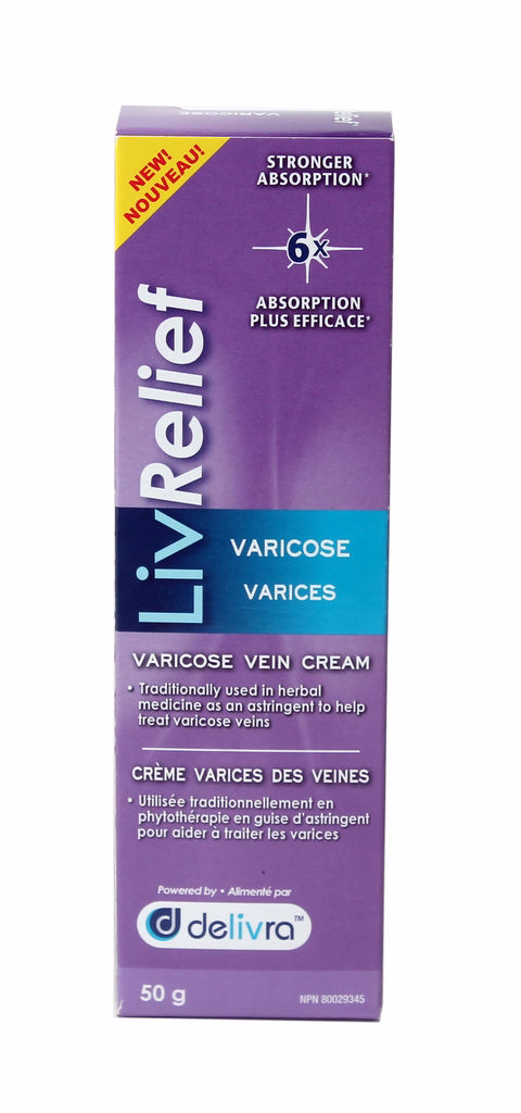Livrelief Varicose Vein Cream