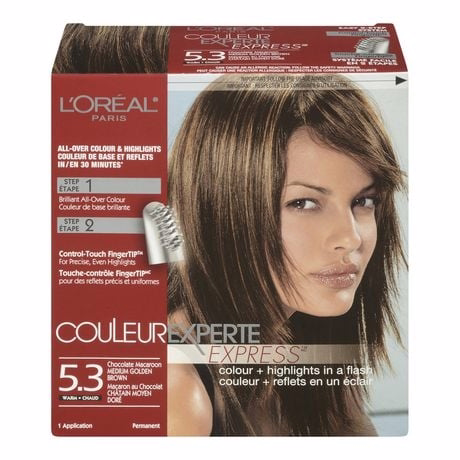 Loreal Colour Experte Chocolate Macaroon Medium Golden Brown 5.3