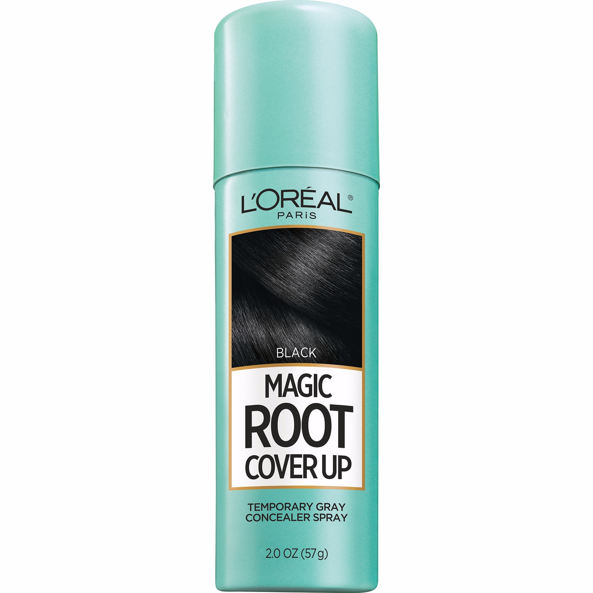 L'Oreal Paris マジック ルート カバーアップ グレー コンシーラー スプレー、ブラック、2 Oz