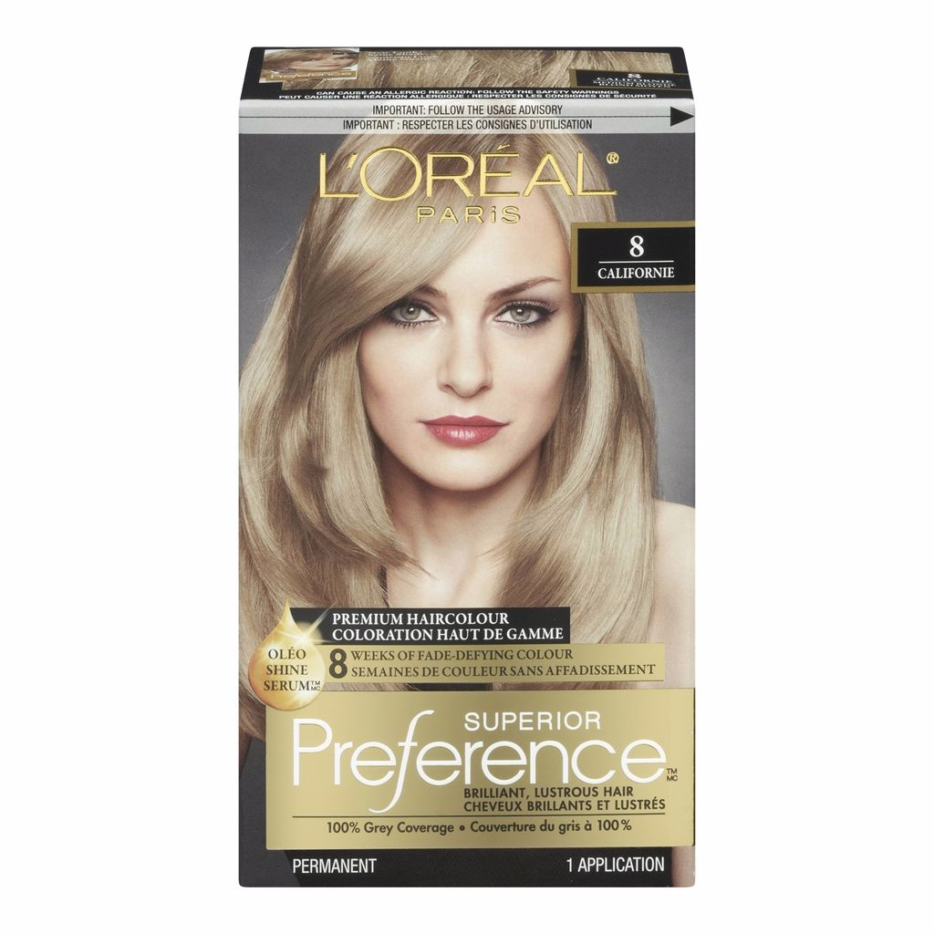 Loreal Preference Medium Blonde 8
