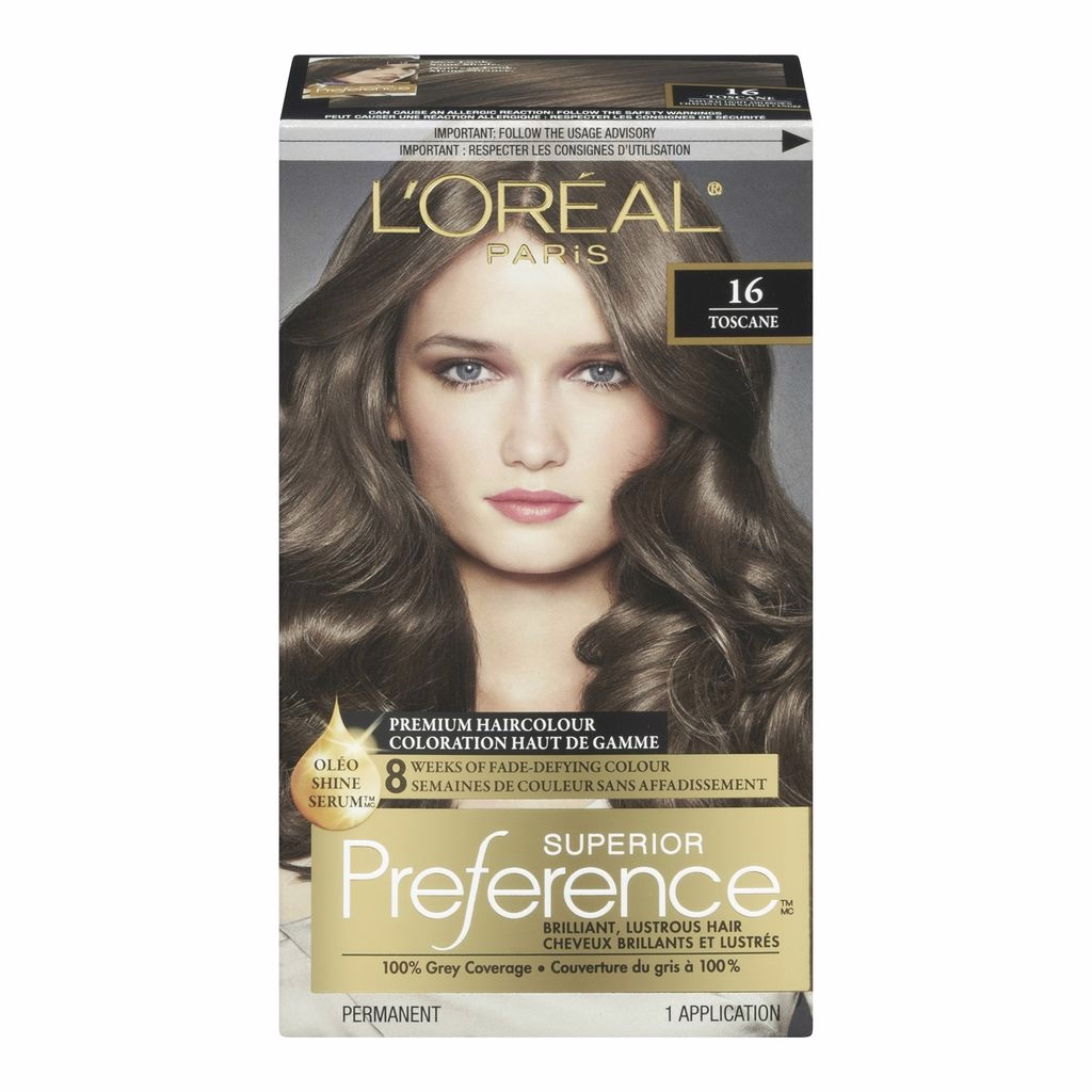 Loreal Preference Natural Light Ash Brown 16