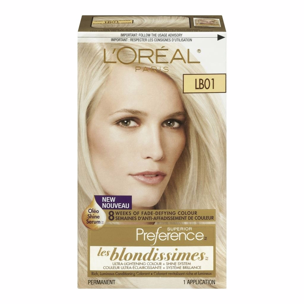 Loreal Preference Ultra Light Ash Blonde Lb01
