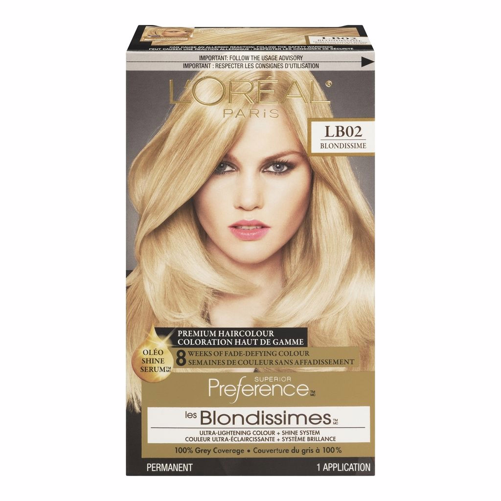 Loreal Preference Ultra Light Natural Blonde Lb02