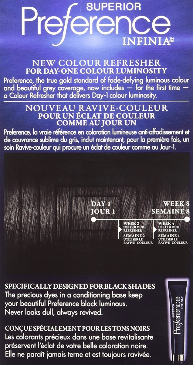 L'oreal Superior Preference Infinia 1.0 Ea Black