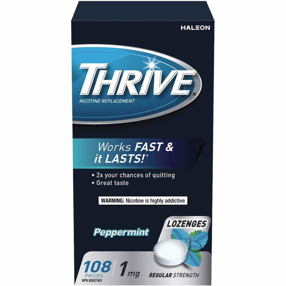 Lozenges 1mg ,Peppermint