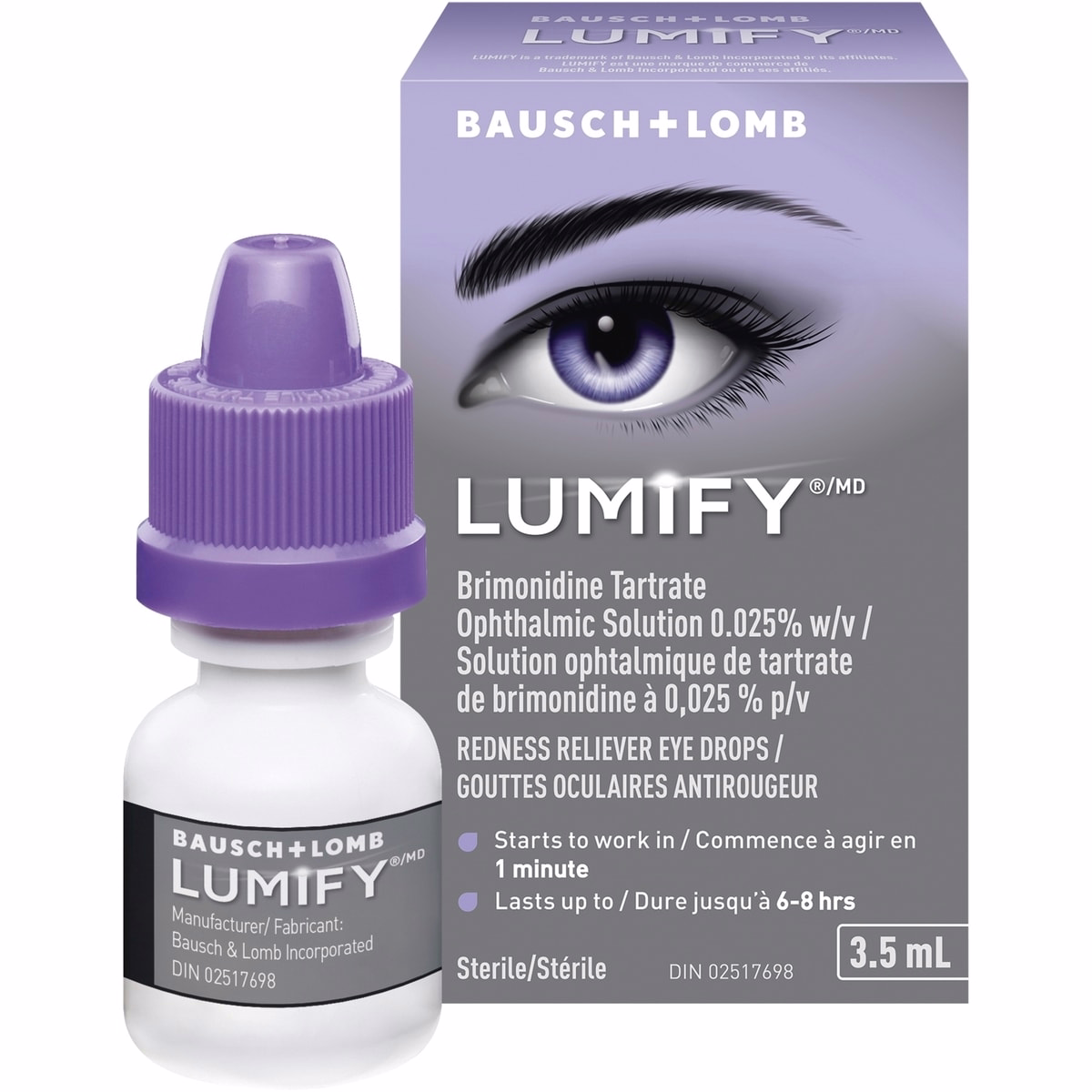 LUMIFY - Redness Reliever Eye Drops Trial Size