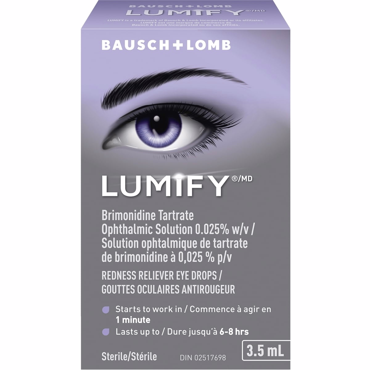 LUMIFY - Redness Reliever Eye Drops Trial Size