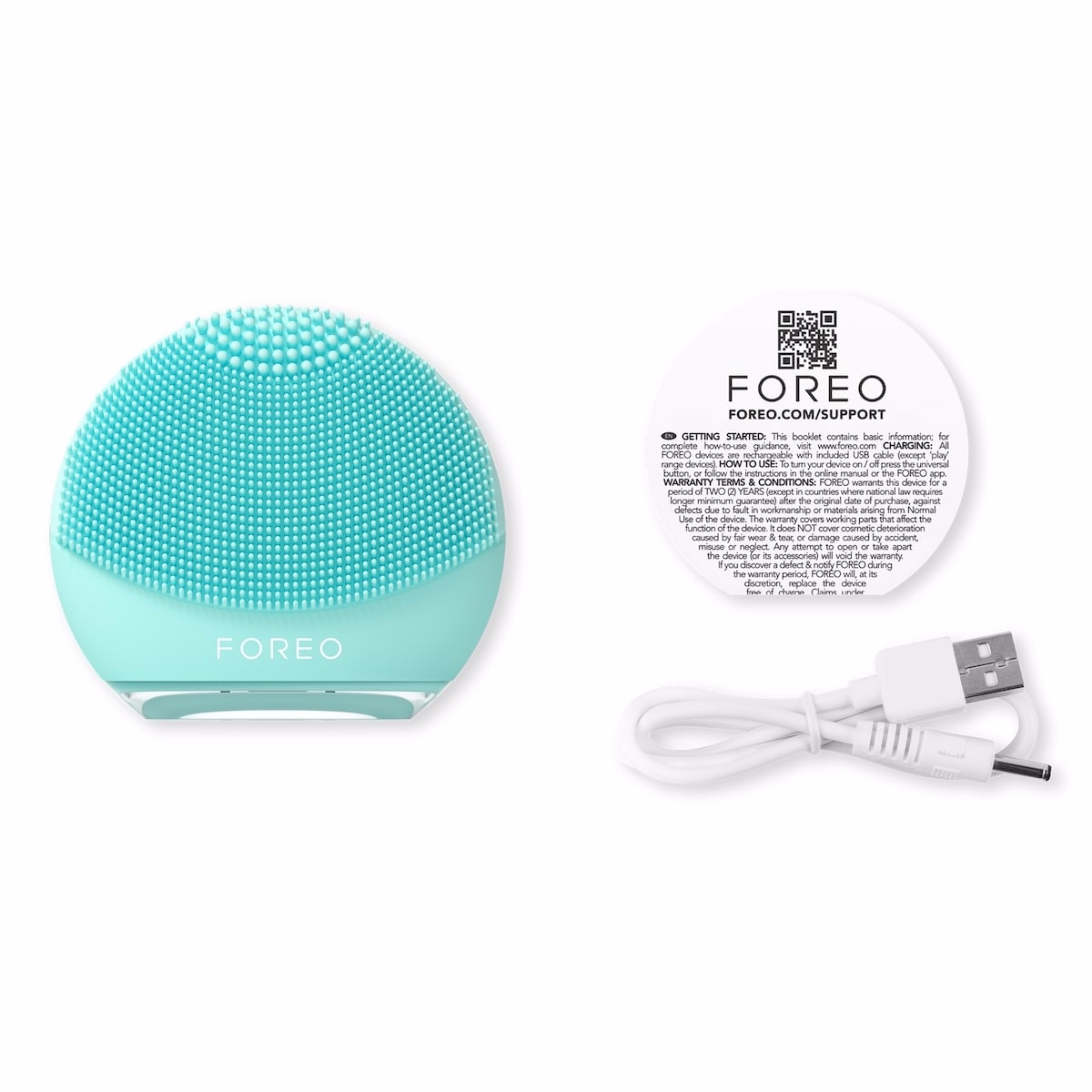 LUNA™ 4 play Facial Cleansing Brush in Mint For You! LUNA™ 4 play Facial Cleansing Brush in Mint For You!
