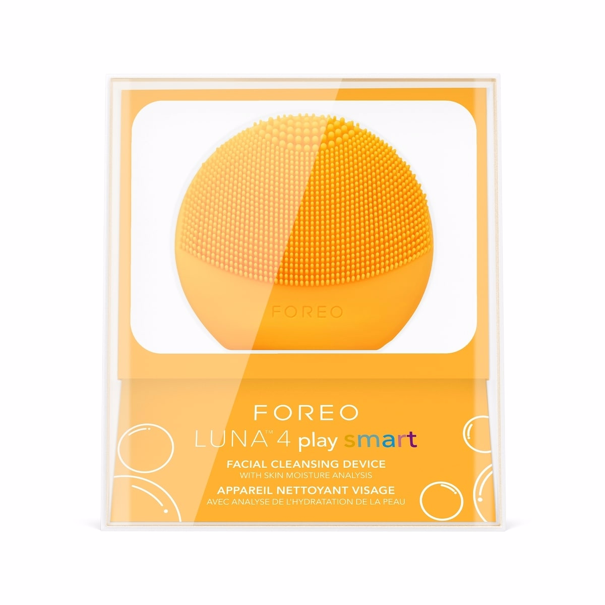 LUNA™ 4 play smart Facial Cleansing Brush in Lemon Squeezy