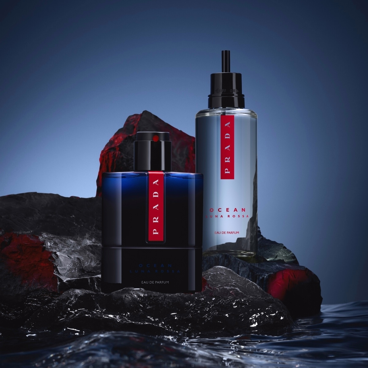 Luna Rossa Ocean Eau De Parfum Refill Fougère Fragrance for Men