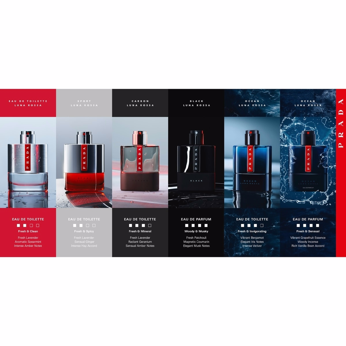 Luna Rossa Ocean Eau de Toilette - Refillable Luna Rossa Ocean Eau de Toilette - Refillable