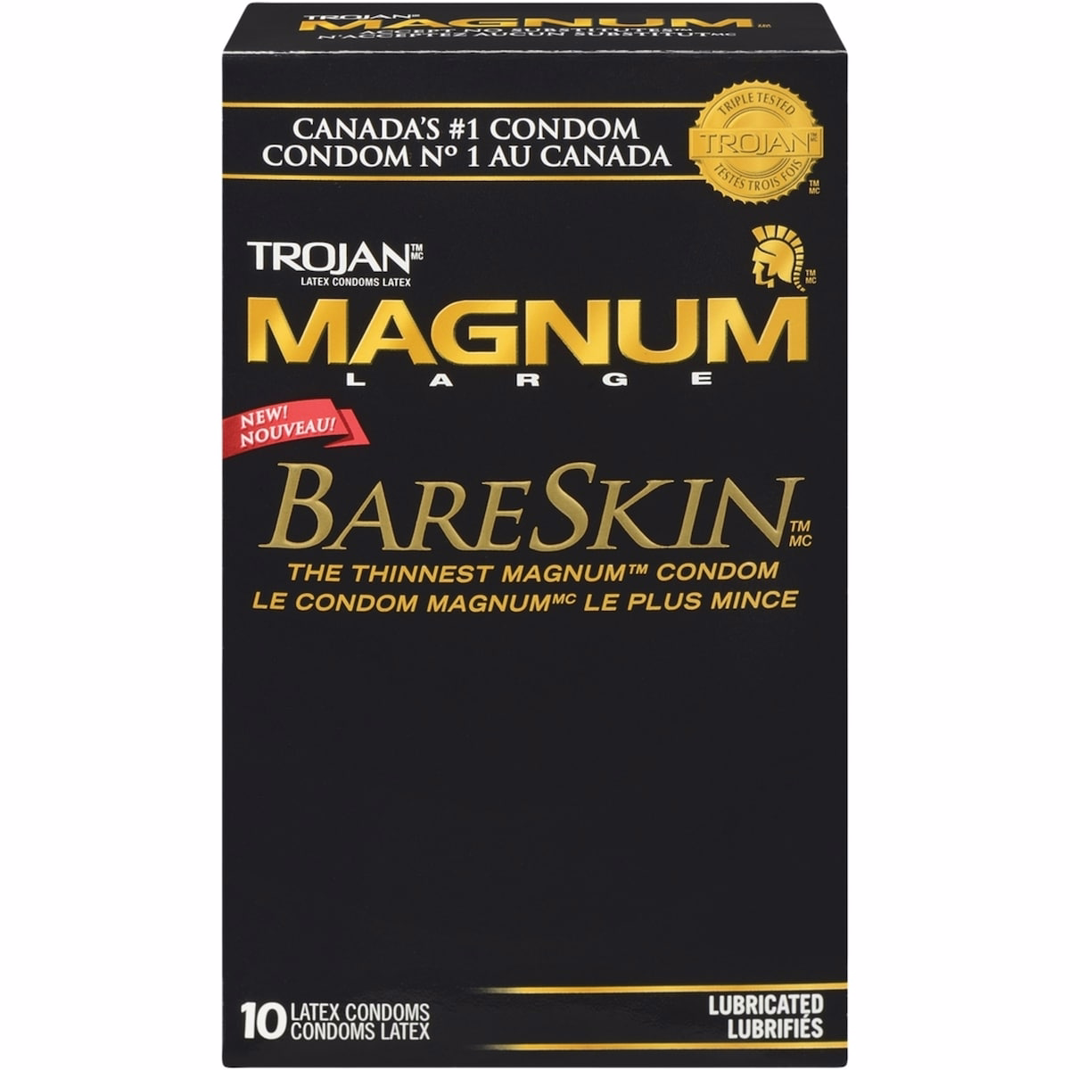 Magnum BareSkin Large Size Lubricated Condoms