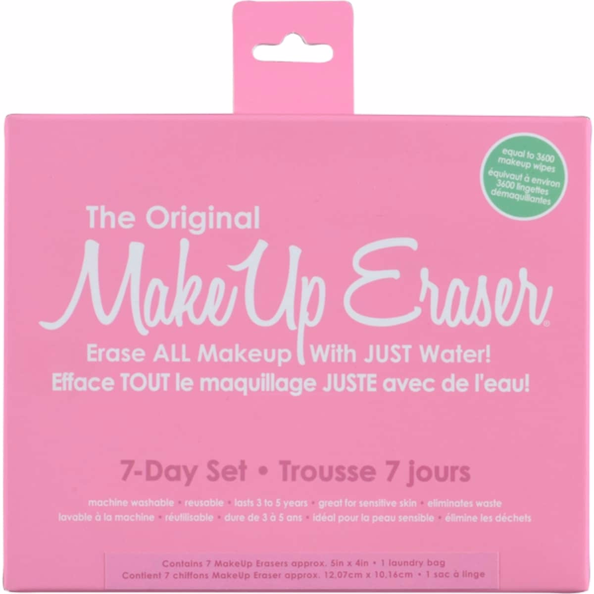 MakeUp Eraser 7-Day Set Pink