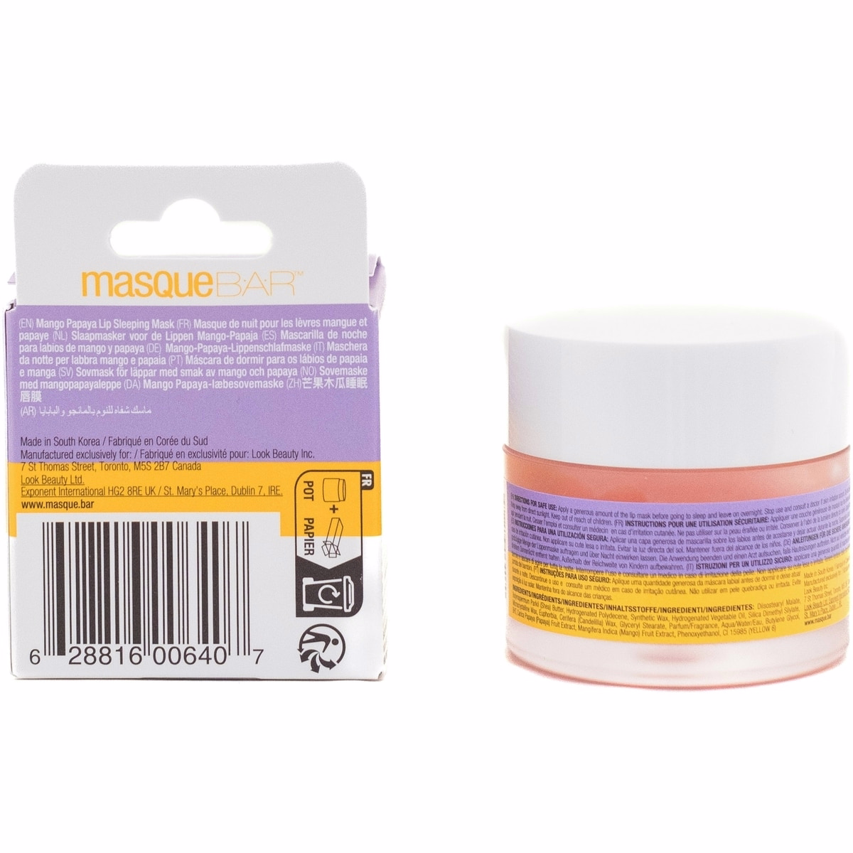 Mango Papaya Lip Sleeping Mask