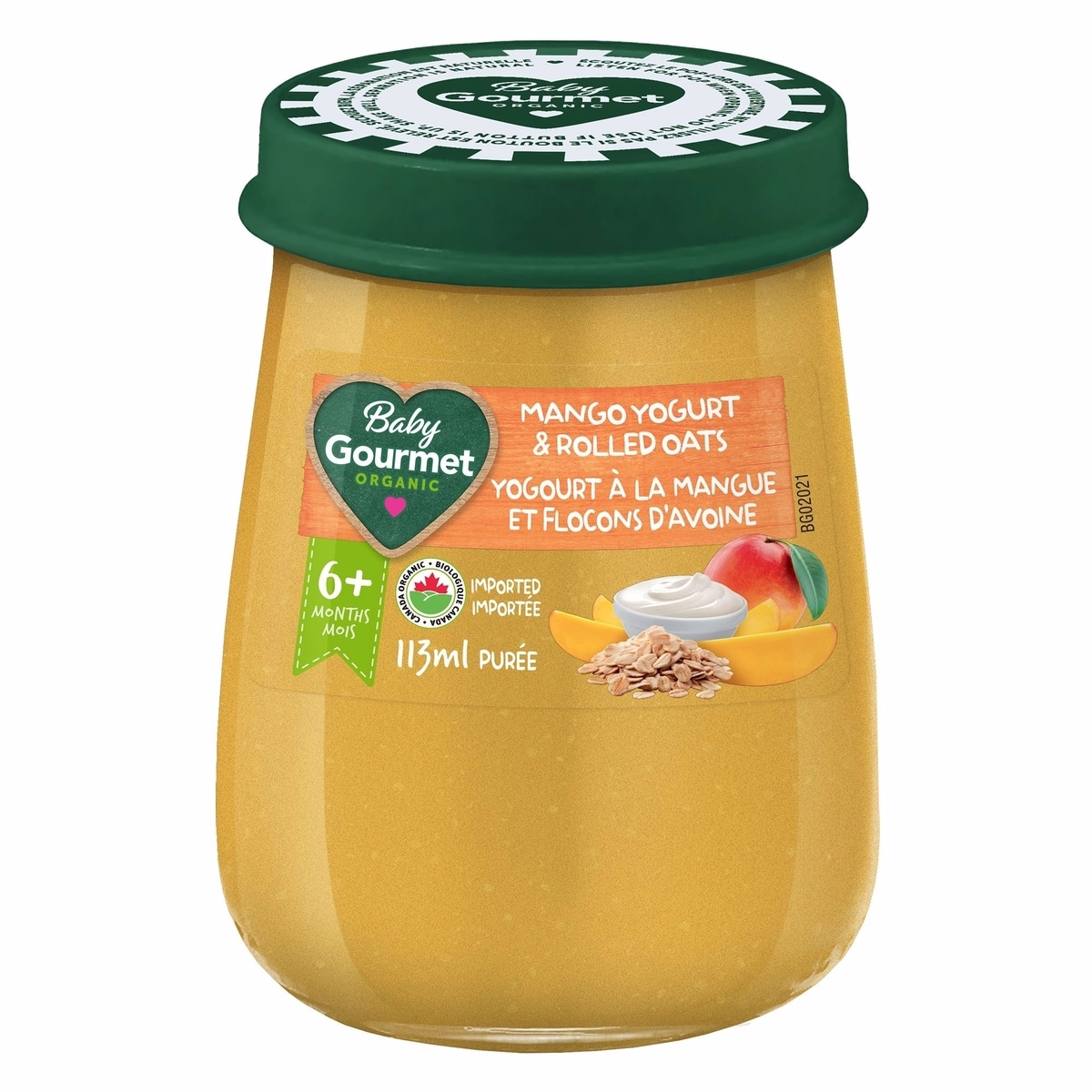 Mango Yogurt & Rolled Oats
