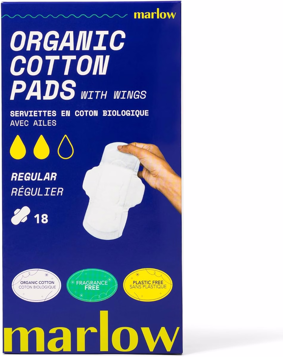 100% Organic Cotton Pads - Regular