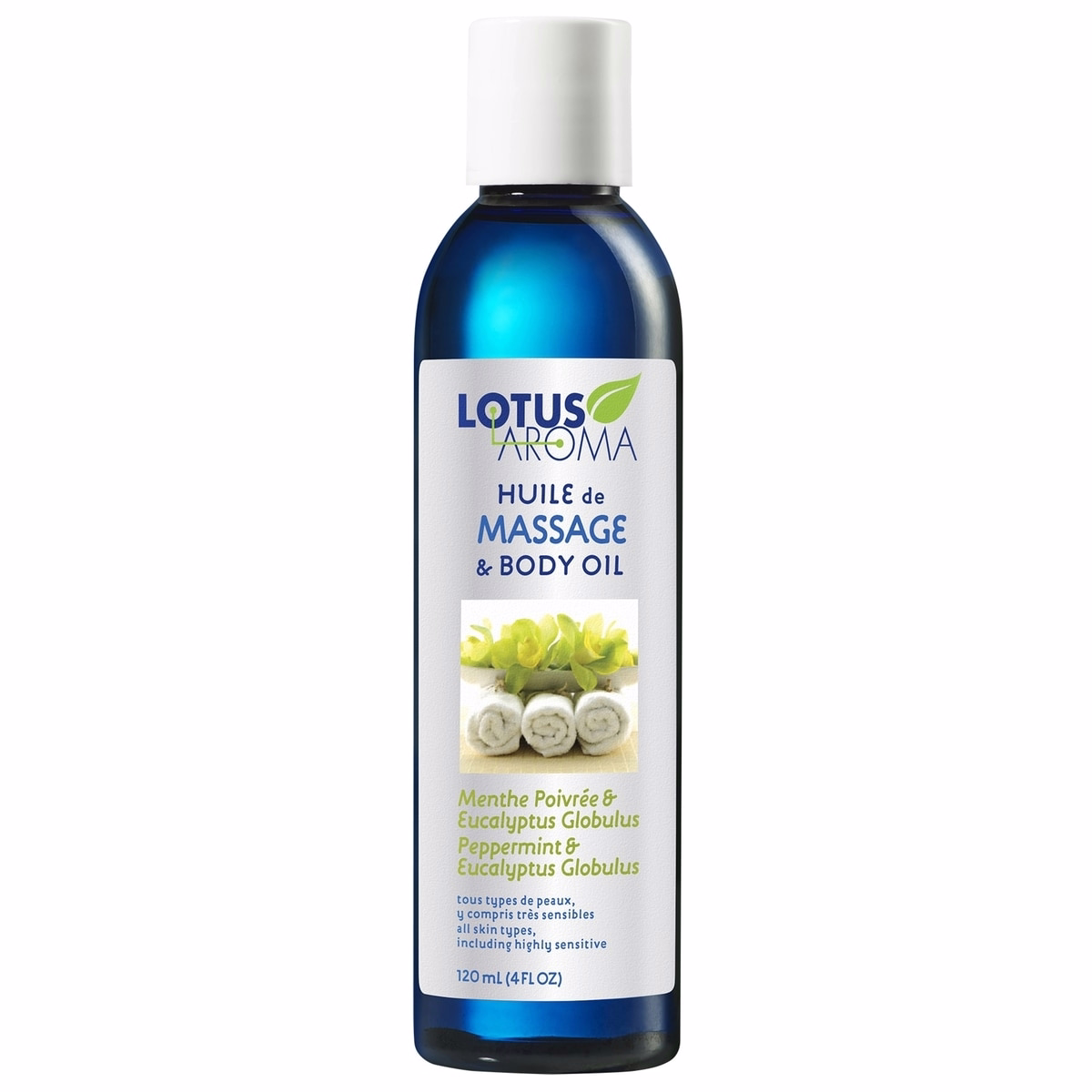 Massage & Body Oil Peppermint & Eucalyptus Globulus