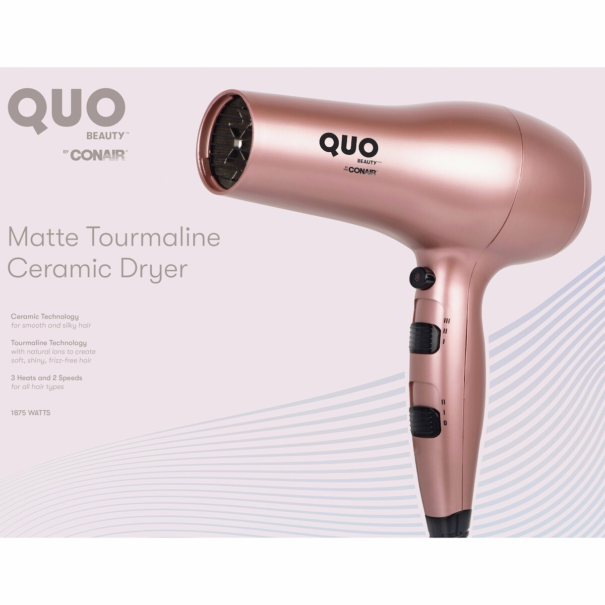 Matte Tourmaline Ceramic Dryer