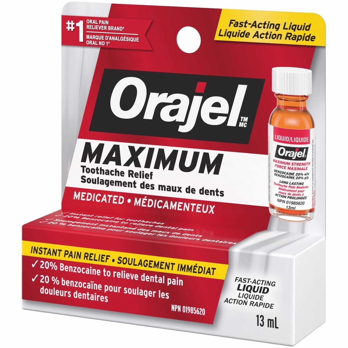 Maximum Strength Toothache Relief Liquid