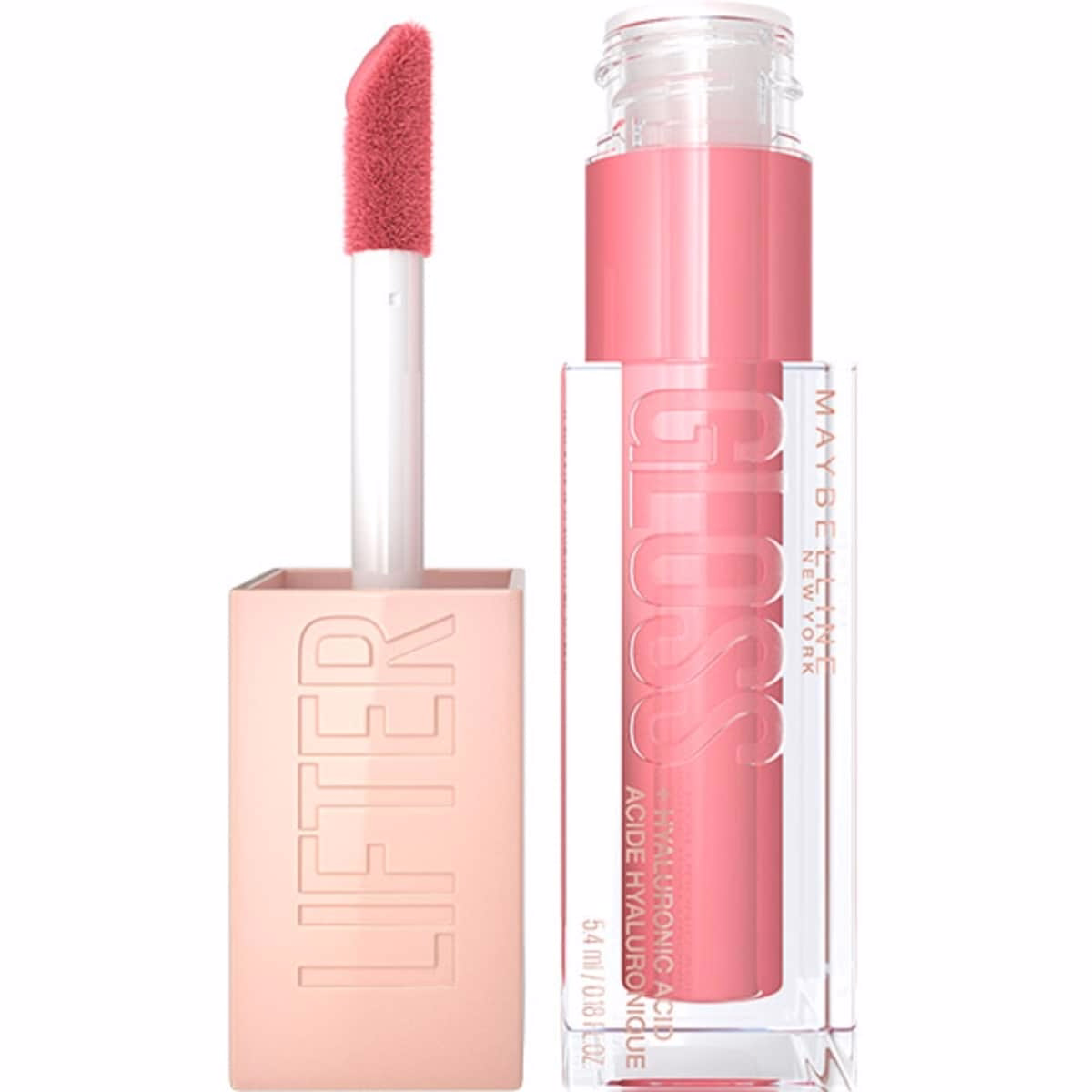 Maybelline Lifter Gloss, Hydrating Lip Gloss with Hyaluronic Acid, High Shine for Fuller Looking Lips, XL Wand Maybelline Lifter Gloss, Hydrating Lip Gloss with Hyaluronic Acid, High Shine for Fuller Looking Lips, XL Wand
