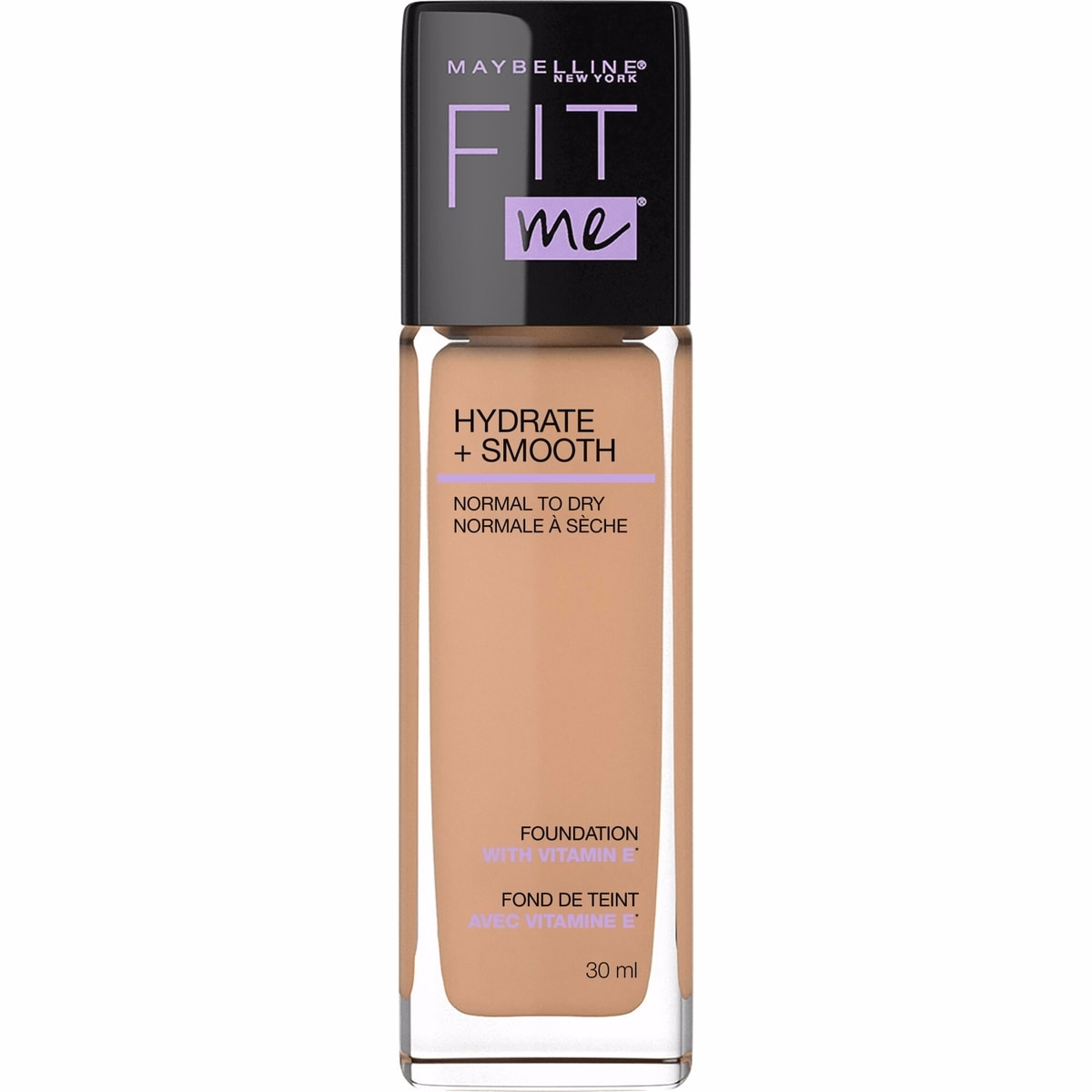 Maybelline New York Fit Me Hydrate + Smooth Foundation, Medium Buff, 30 ml