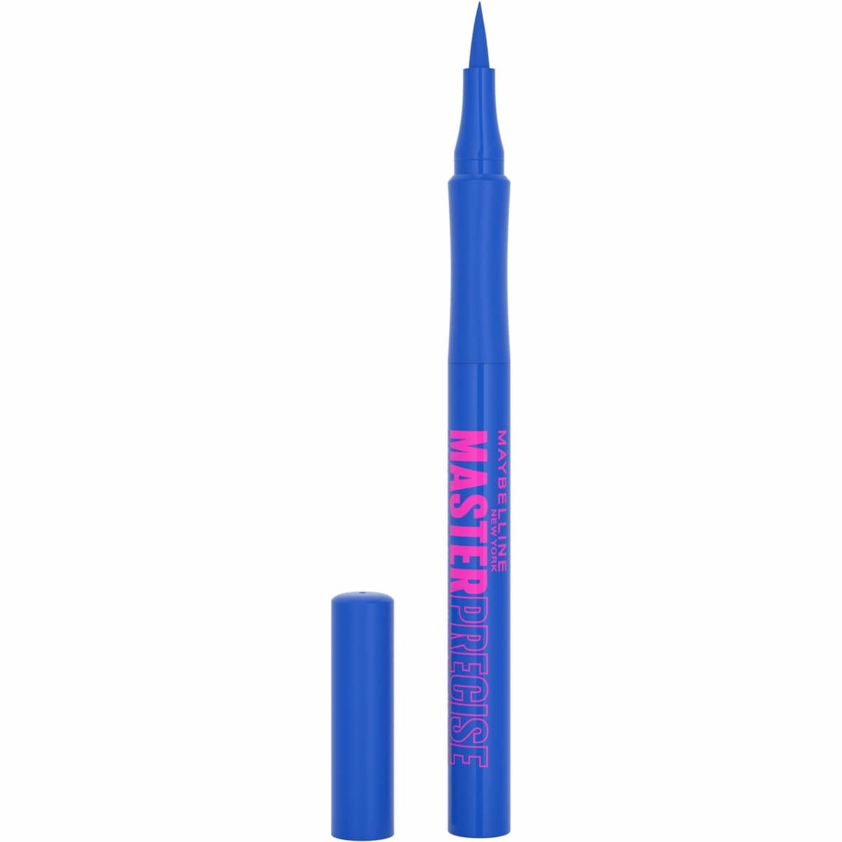 Maybelline New York 極致精準液態眼線筆，持妝長達 30 小時，易滑上妝，鈷藍色，1 ml
