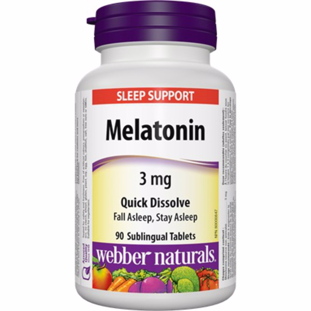 Melatonin Quick Dissolve 3 mg