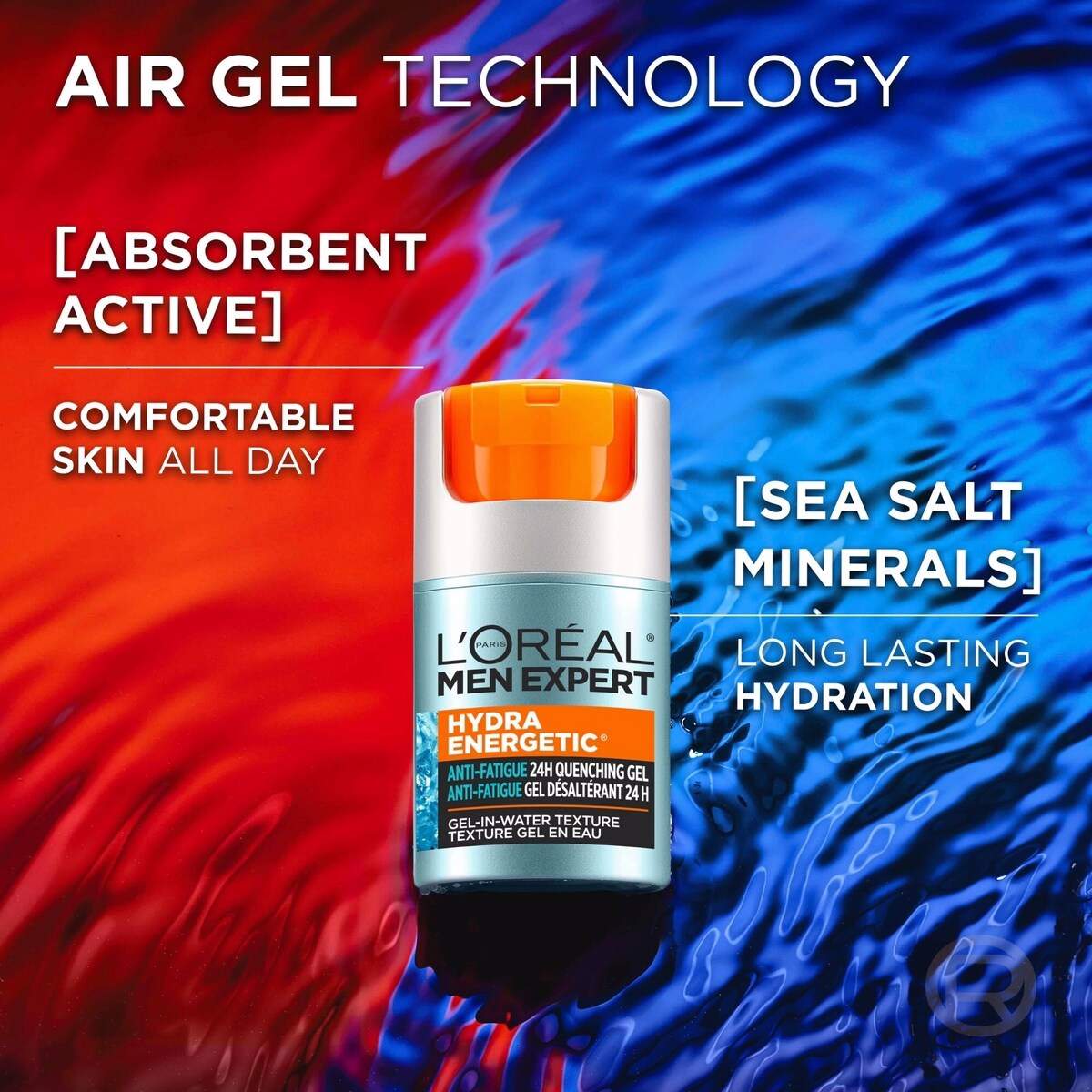 Men Expert Anti-Fatigue 24H Moisturising Gel