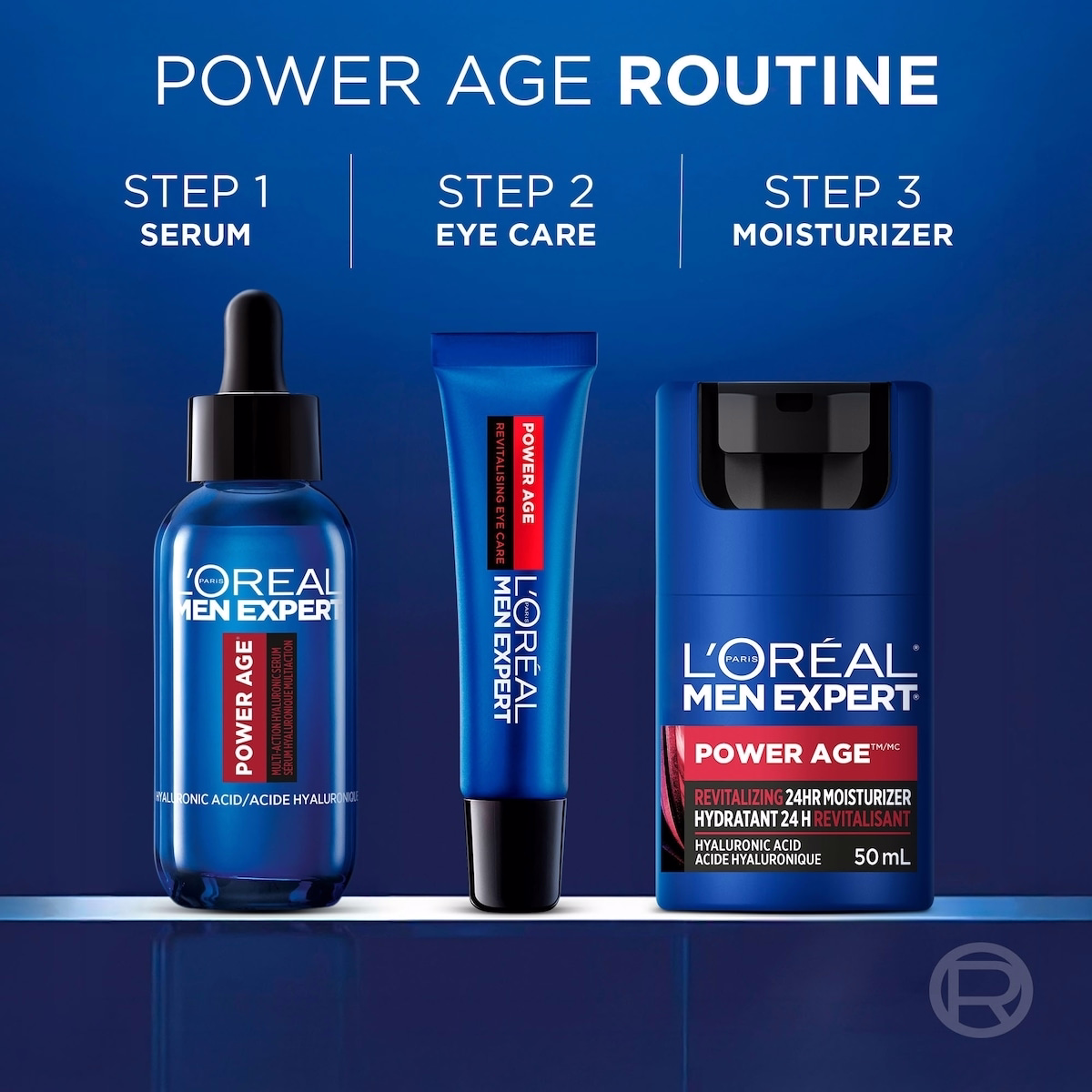 L'Oréal Men Expert 玻尿酸精華液 Power Age 30 mL L'Oréal Men Expert 玻尿酸精華液 Power Age 30 mL